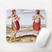 Wie die Frauen von Dasamonquepeuc Mousepad (Mit Mouse)