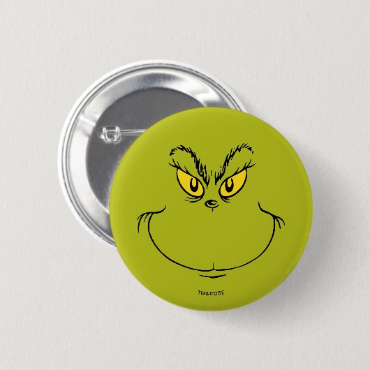 Wie die Grinch Weihnachtsfeier gestohlen hat Button (Vorne & Hinten)