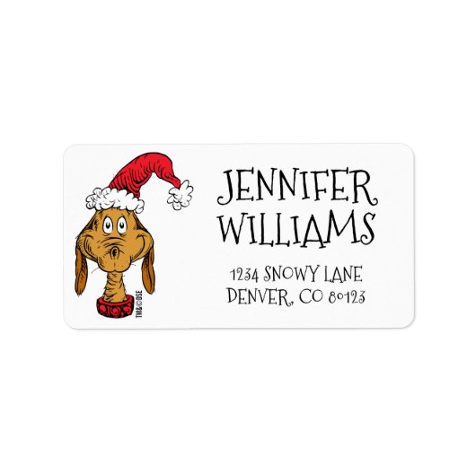 Wie die Kneipe Weihnachten gestohlen hat | Max ist Adressaufkleber (Vorne)