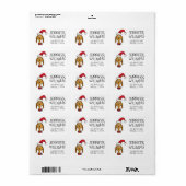 Wie die Kneipe Weihnachten gestohlen hat | Max ist Adressaufkleber (Vorne)