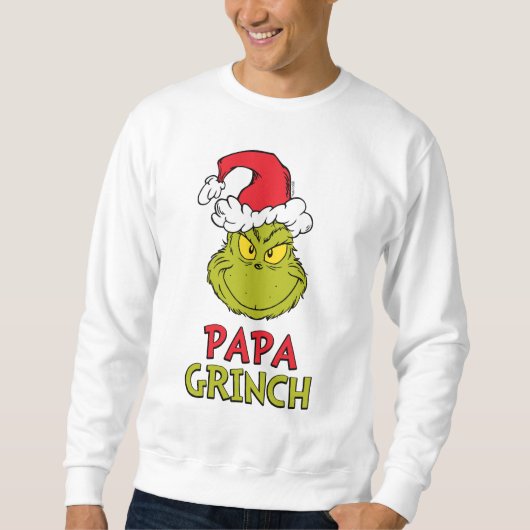 Wie die Kneipe Weihnachten gestohlen hat | Papa Gr Sweatshirt (Vorderseite)