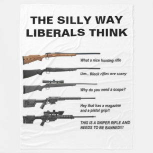 WIE DIE LIBERALEN DENKEN FLEECEDECKE