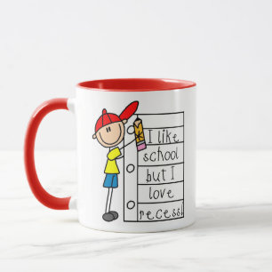 Wie die Liebe der Schule Tasse