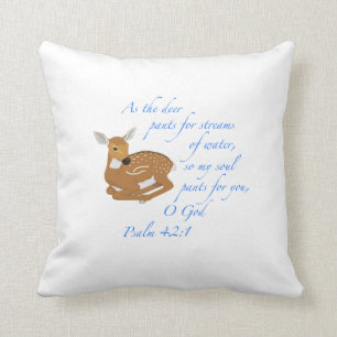 Wie die Rotwild Pillow Kissen