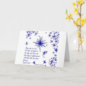 Wie die Sterne Karte (Gelbe Blume)