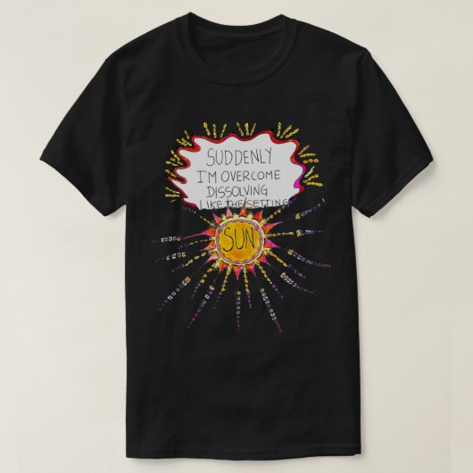 Wie die Stimmung T-Shirt (Design vorne)