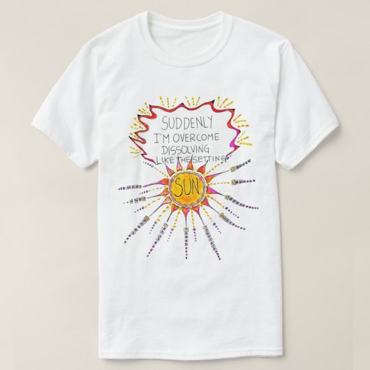 Wie die Stimmung T-Shirt (Design vorne)