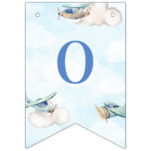 Wie die Zeit fliegt Spielzeug Flugzeug Reise Thema Wimpelkette (Dritte Fahne)