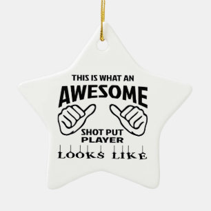 Wie dieses ist, ein welcher fantastischer Schuss Keramik Ornament