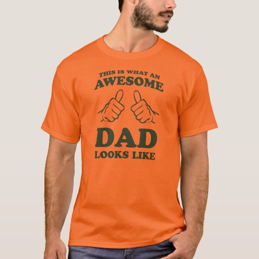 Wie dieses ist, ein welcher fantastischer Vater T-Shirt (Vorderseite)