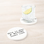 Wie dieses ist, ein welcher Verfasser aussieht Untersetzer (Seite)