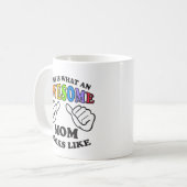 Wie dieses ist, eine welche fantastische lesbische kaffeetasse (Vorderseite Links)