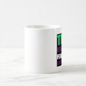 Wie dieses ist, was ein Feminist aussieht Kaffeetasse (Mittel)