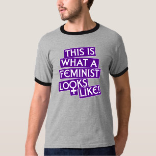 Wie dieses ist, was ein Feminist aussieht T-Shirt