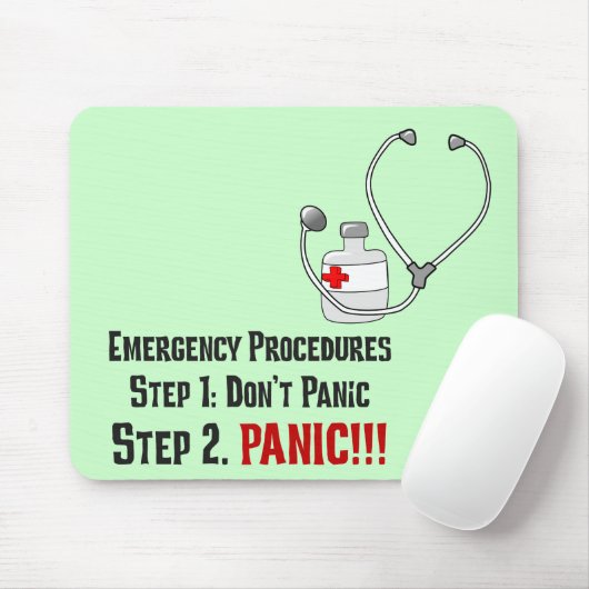 Wie Doktoren Respond auf Ihren Notfall Mousepad (Mit Mouse)