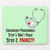 Wie Doktoren Respond auf Ihren Notfall Mousepad (Vorne)