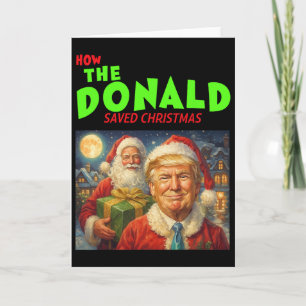Wie Donald Trump Weihnachten rettete  Karte