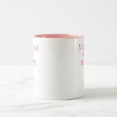 Wie du beginnst - Rumi Zweifarbige Tasse (Mittel)