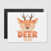 Wie du da bist magnetkarte (Vorne/Hinten)