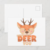Wie du da bist postkarte (Vorne/Hinten)