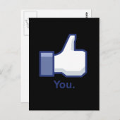 Wie du postkarte (Vorne/Hinten)