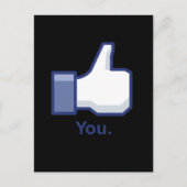 Wie du postkarte (Vorderseite)