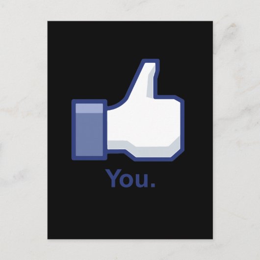 Wie du postkarte (Vorderseite)