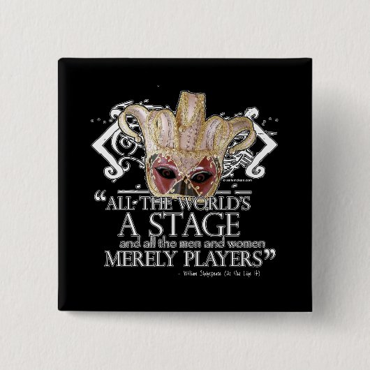 Wie du willst button (Vorderseite)