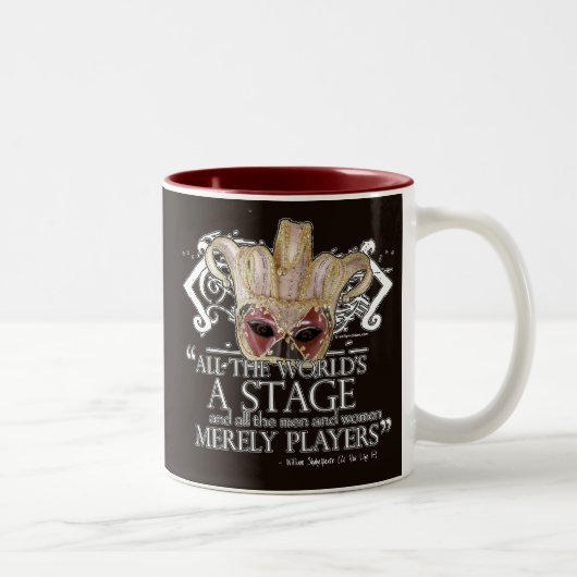Wie du willst zweifarbige tasse (Rechts)