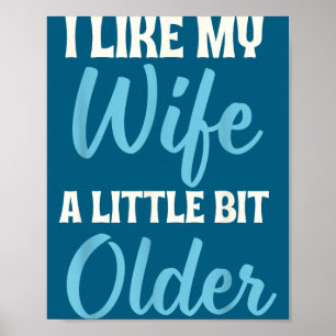 Wie Ehefrau Engagement Verlobter Paar Ehemann Ehef Poster