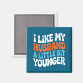 Wie Ehemann Engagement Verlobter Paar Ehemann Ehef Magnet (Vorderseite/Rückseite)