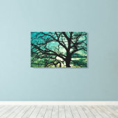 Wie eifersüchtig ist der Mond? Leinwanddruck (Insitu (Holzboden))