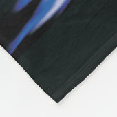 Wie ein Adler Fleecedecke (Ecke)