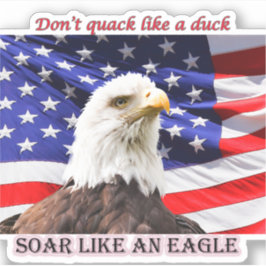 Wie ein Adler, Patriotic Vinyl Sticker
