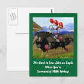 Wie ein Adler Postkarte (Vorne/Hinten)