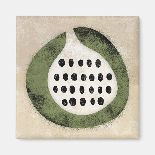 Wie ein Bild oder ein Kiwi-Kühlschrank-Magnet Magnet (Vorne)