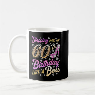 Wie ein Boss 60 Jahr in meinen 60. Geburtstag eint Kaffeetasse
