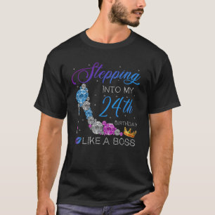 Wie ein Boss-Bday-Gi in meinen 24. Geburtstag eint T-Shirt