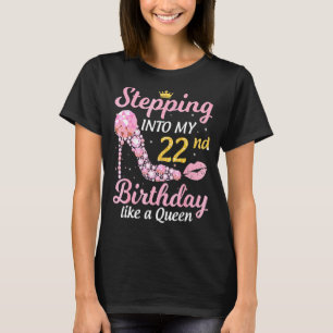 Wie ein Boss Bday in meinem 22. Geburtstag T-Shirt