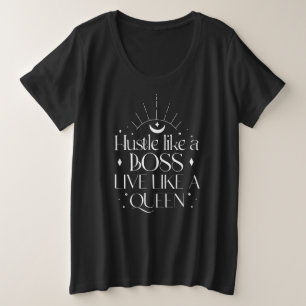 Wie ein Boss, der wie ein Queen-T - Shirt lebt