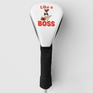 Wie ein Boss Deutscher Schäferhund Golf Headcover
