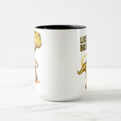 Wie ein Boss-Dinosaurier-Meme| Grunge Tasse (Zentrum)