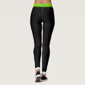 Wie ein Boss! Flourescent2 Leggings (Rückseite)