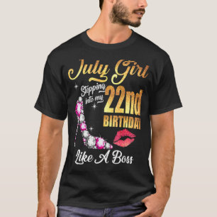 Wie ein Boss für 22 in meinen 22. Geburtstag eintr T-Shirt