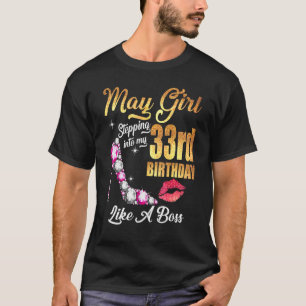 Wie ein Boss für 33 in meinen 33. Geburtstag eintr T-Shirt