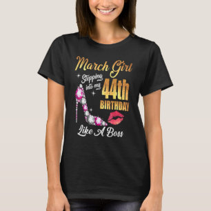 Wie ein Boss für 44 Jahre in meinen 44. Geburtstag T-Shirt
