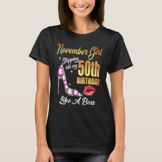 Wie ein Boss für 50 in meinen 50. Geburtstag eintr T-Shirt