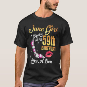 Wie ein Boss für 59 in meinen 59. Geburtstag eintr T-Shirt