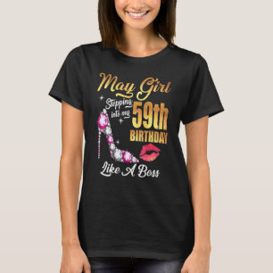 Wie ein Boss für 59 in meinen 59. Geburtstag eintr T-Shirt