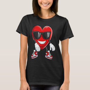Wie ein Boss Hearts Valentinstag Boys Girls T-Shirt